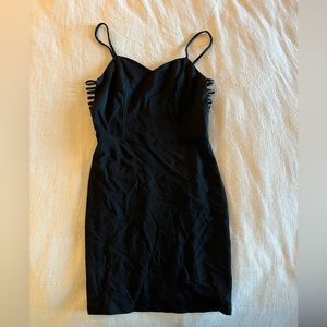 Black Tight Mini Dress
